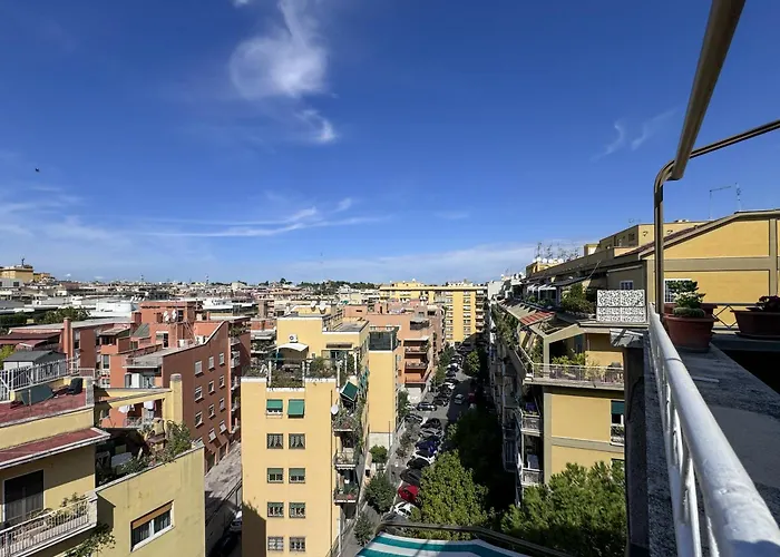 Appartement Escher's Penthouse On Nomentana Rome